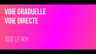 voie directe voie graduelle [upl. by Aneema]