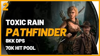 POE 325 PATHFINDER TOXIC RAIN CHEGAMOS A 8KK DPS X PINACLE E BOSS GAMEPLAY [upl. by Dane]