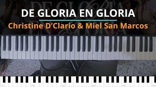 TUTORIAL De Gloria En Gloria  Christine D’Clario amp Miel San Marcos Kevin Sánchez Music [upl. by Sharp151]