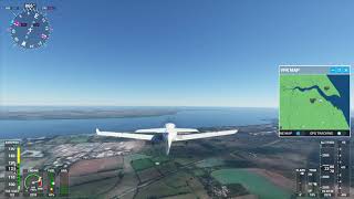 Grimsby FlyBy MS FS 2020 Featuring Blundell Park Grimsby Town FC [upl. by Jazmin]