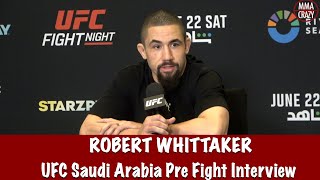 Robert Whittaker will “HUNT” Ikram Aliskerov down amp “hurt him until he goes away” [upl. by Spragens]