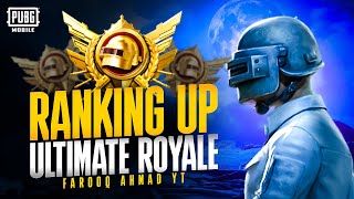 Day 5 Ultimate Royale Rank Push  Rank Exceed II 🔥 PUBG MOBILE Live 🔥 [upl. by Dlanod]