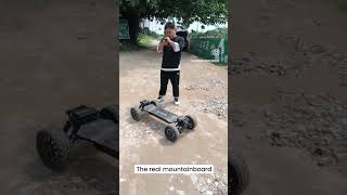 Ecomobl M24 Pro 4WD electric mountainboard mountainboard eboard skateboard esk8riders [upl. by Baseler]