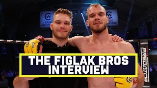 The Figlak brothers interview with Edith Labelle at CW 132 [upl. by Eilama244]