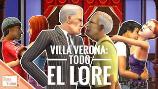 SimaVisión  ¡Todo el LORE de Villa Verona Barrio de amor traición y ¿oscuros secretos sims2 [upl. by Enerol]