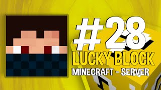 Minecraft Lucky block  28  مع Fir4sGamer [upl. by Klapp]