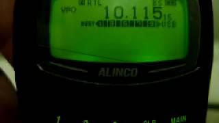 Alinco DJX11 CW Ham radio band 10MHz [upl. by Mcgurn774]