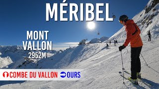 62km long run from Mont Vallon down to Méribel Mottaret in Les 3 Vallées [upl. by Lorenzo476]