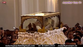 🔴18th Exposition of the Sacred Relics of St Francis Xavier Procession  21st Nov 2024 [upl. by Aoh730]