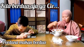 🇮🇩 Tkw Taiwan 🇹🇼 SEMUA PERGI TINGGAL KITA BERDUA YA CIE  PERDANA MAKAN BARENG TA CIE [upl. by Ahsyle]