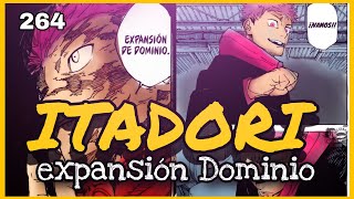 ITADORI TIENE EXPANSION DE DOMINIO  Jujutsu Kaisen 264 [upl. by Boehike]