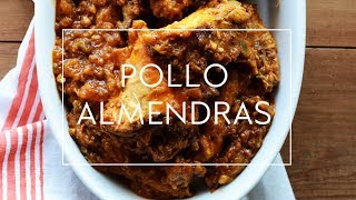 RECETA DE POLLO EN SALSA DE ALMENDRAS FÁCIL Y CASERA  Las María Cocinillas [upl. by Krauss]