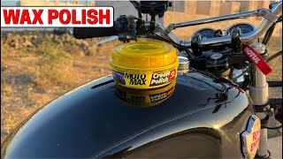 Best Wax Polish for Bikes amp Cars  Moto Max Cream Polish  Shine amp Protect [upl. by Anastatius232]