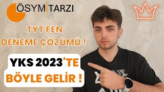 YKS 2023 Gibi TYT Fen Denemesi Çözümü   Detaylı Soru Analizi  tyt yks [upl. by Esaertal925]