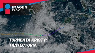 Tormenta tropical Kristy se localiza a 510 km de Acapulco [upl. by Arukas667]