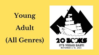 20Books Vegas 2023 Day 2 – Young Adult All Genres [upl. by Arica]