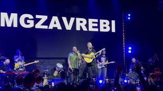 Mgzavrebi  Shav Gvinoshi Alublebi Banaoben Live [upl. by Serra]