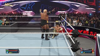 WWE 2K24 Rikishis Stink Face Finisher [upl. by Akirderf]