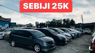 KERETA MURAH SEBIJI RM25K  MPV SUV BAWAH 30K [upl. by Leahciam]