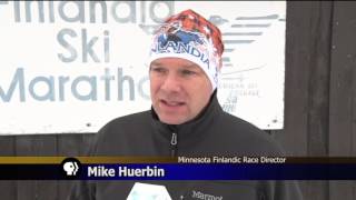 Minnesota Finlandia Ski Marathon  Lakeland News at Ten  February 23 2016 [upl. by Roehm]