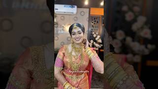 Variety Kerala bride💕bridalmakeup wedding makeup bride [upl. by Echo]