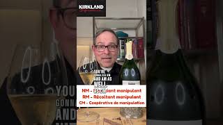 BETTER THAN I EXPECTED Costco Kirkland Signature Brut Champagne NV 93 Points champagne costco [upl. by Martita]