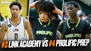 AJ Dybantsa and Tyran Stokes GO OFF vs Tre Johnson amp Link Academy🔥 Two 1 Players ON THE SAME TEAM🤯🚨 [upl. by Ennaerb]