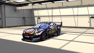 Assetto Corsa  2021 v8 Supercars  Symmons Plains Raceway [upl. by Ecinnahs952]