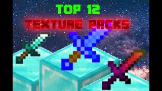 My TOP 12 Texture packs for 189 200 sub special [upl. by Mauro]