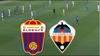 CD Eldense 23 CD Castellón Resumen  La Liga 2 2425 [upl. by Saisoj]