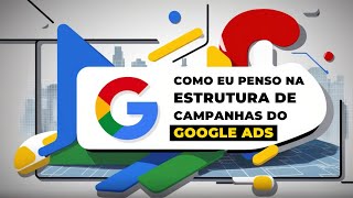 Como eu penso na estrutura de campanhas do Google Ads [upl. by Ilarrold34]