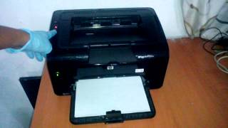 HP LaserJet P1102W [upl. by Felt607]