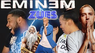 Eminem ft White Gold  Zeus  REACTION [upl. by Nayrb]