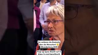 Sie verlieren die Kontrolle über die Menschen 🤫 Brandenburg AfD [upl. by Veator]