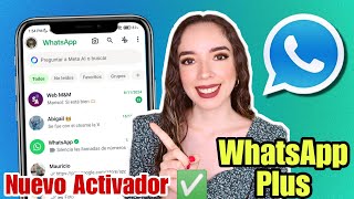 ✅ WHATSAPP PLUS Ultima versión  NUEVO ACTIVADOR y Nueva Versión🤩 [upl. by Copland]