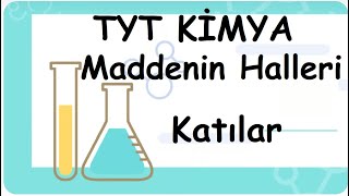 Katılar  Maddenin Halleri TYT9Sınıf Kimya Video 33 [upl. by Belita]