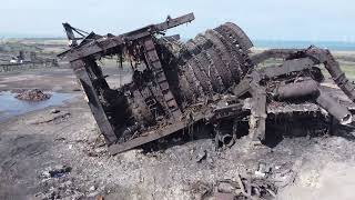 Demolition of Redcar blast furnace what’s it like now [upl. by Natsirhc]