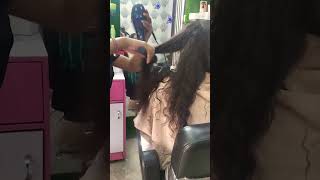 Hair Straightening kaise kre [upl. by Nicodemus817]