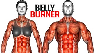 Standing Exercises for Burning Belly Fat [upl. by Wheelwright]