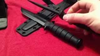 Kabar Short FightingUtility Knife Is Smaller Better [upl. by Rehsu452]