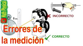 Errores de medición  Causas y clasificación de los errores de medición [upl. by Neirad]