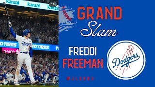 Grand Slam de Freeman en 4KDodgers 10 ¿reacción de los Yankees ¡No te lo pierdas mlb dodgers [upl. by Cousin]