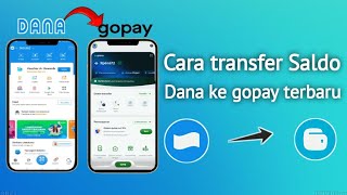 Cara Transfer Saldo Dana ke Gopay terbaru  top up gopay via dana [upl. by Feinleib566]