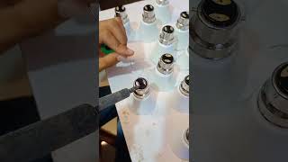 video LED bulb manufacturing and pin soldering connector [upl. by Adachi889]