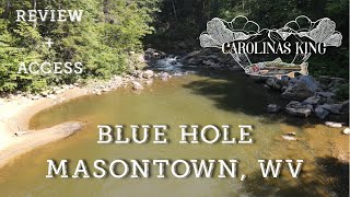 Blue Hole West Virginia Review amp Access by 4 wheeler [upl. by Jeremias]