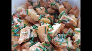 Kip kerrie salade  Recept  NLBE  Plezierindekeukennl [upl. by Eikin733]