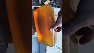 shooting my homemade ballistic gel with a 68 grain bullet using a 57 Rock [upl. by Ellah51]