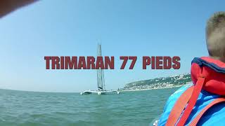 TRIMARAN GITANA 11 77 PIEDS [upl. by Eiba]