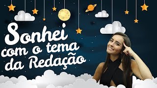 SONHEI QUE CAIU PRECONCEITO LINGUÍSTICO NA REDAÇÃO ENEM Veja os melhores argumentos para esse tema [upl. by Quince313]