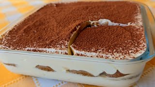 EL POSTRE☕️ SIN HORNO más RICO Y FÁCILen 5 MINUTOS  SIN HUEVO ☕️ [upl. by Yttocs617]